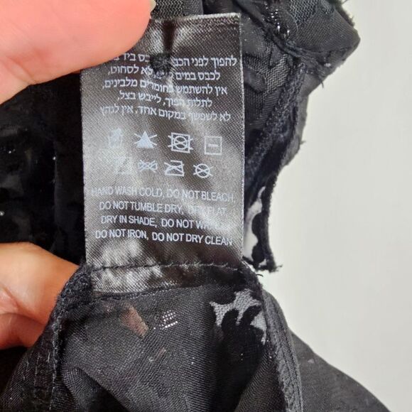 Sabina Musayev Mara Top in Black - Size S - Picture 10 of 10